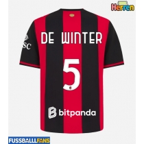 AC Milan Koni De Winter #5 Heimtrikot 2026-27 Kurzarm